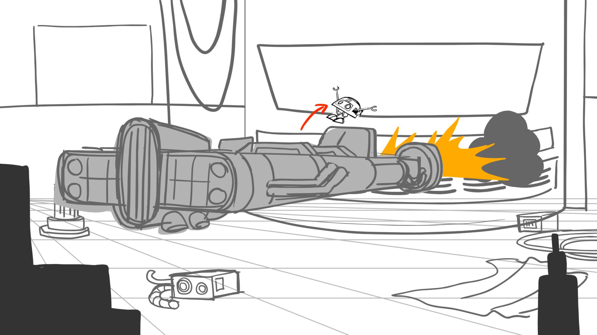 Fun with Nubs — Ep. 108, lámina 302, storyboard by Melissa Ballesteros